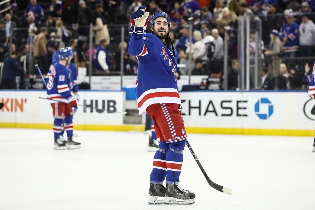 Rangers’ Mika Zibanejad snaps scoring drought thanks to more shots