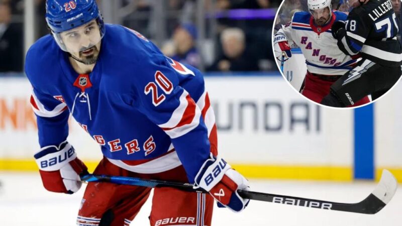 Rangers place Chris Kreider on IR in yet another injury blow