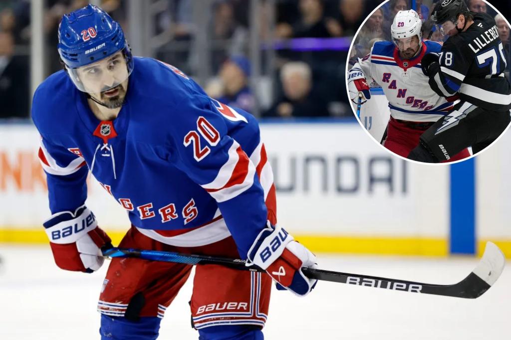 Rangers place Chris Kreider on IR in yet another injury blow