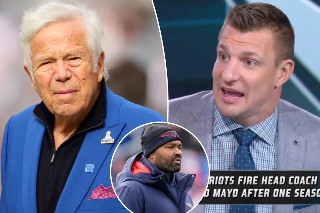 Rob Gronkowski critical of Patriots for firing Jerod Mayo: ‘Unfair’