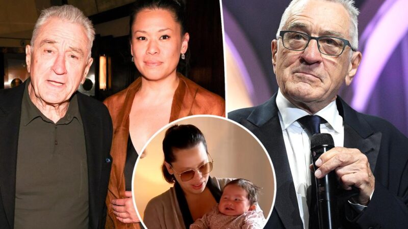 Robert De Niro, 81, confirms he doesn’t change his 1-year-old daughter’s diapers