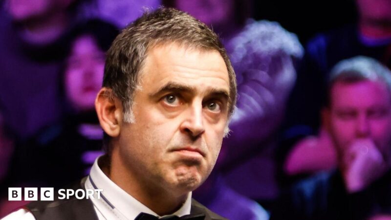 Ronnie O’Sullivan: Defending champion withdraws from Masters