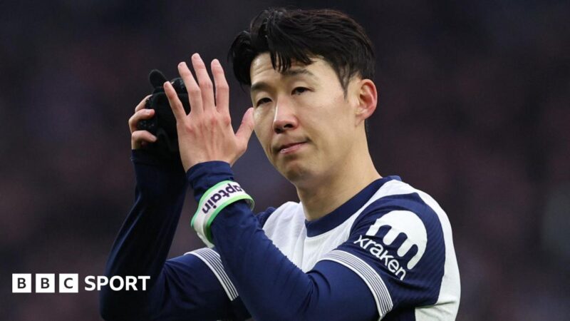 Son Heung-min: Tottenham Hotspur trigger option to extend forward’s contract until 2026