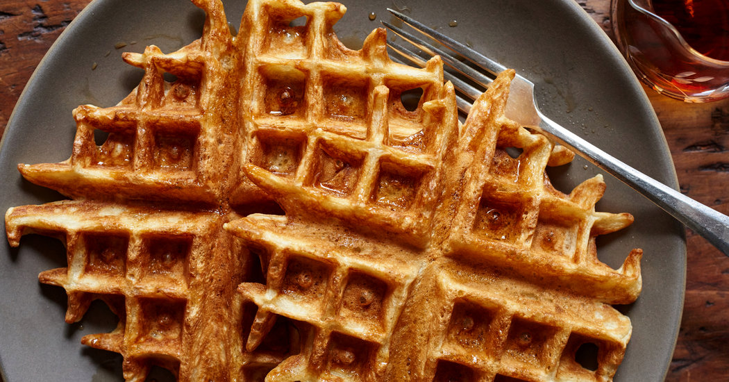 Sourdough Waffles – The New York Times