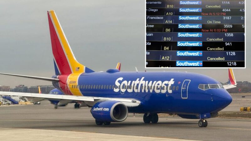 Southwest Airlines sued by feds over chronically delayed flights