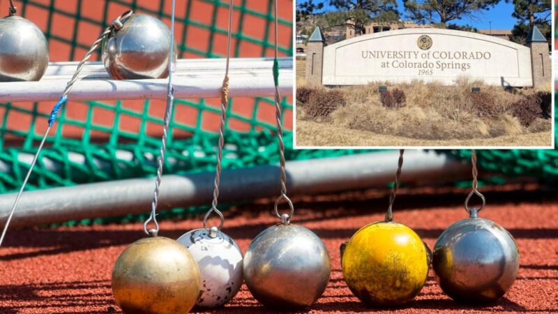 Spectator killed in hammer throw accident during track meet at University of Colorado at Colorado Springs