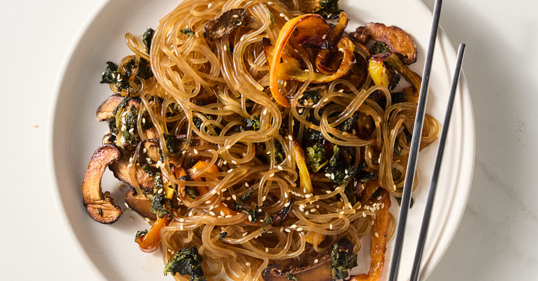 These Sheet-Pan Noodles Have Very Little Cleanup