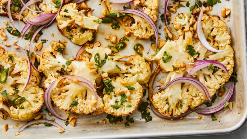 This Roasted Cauliflower Dish Is Positively Zingy