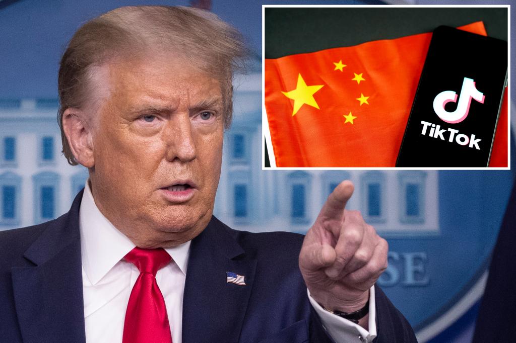 Trump downplays China using TikTok to spy on ‘kids watching crazy videos’