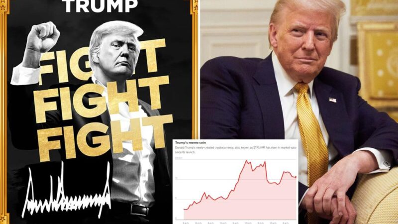 Trump meme coin surges to nearly $11B in value on Inauguration Day