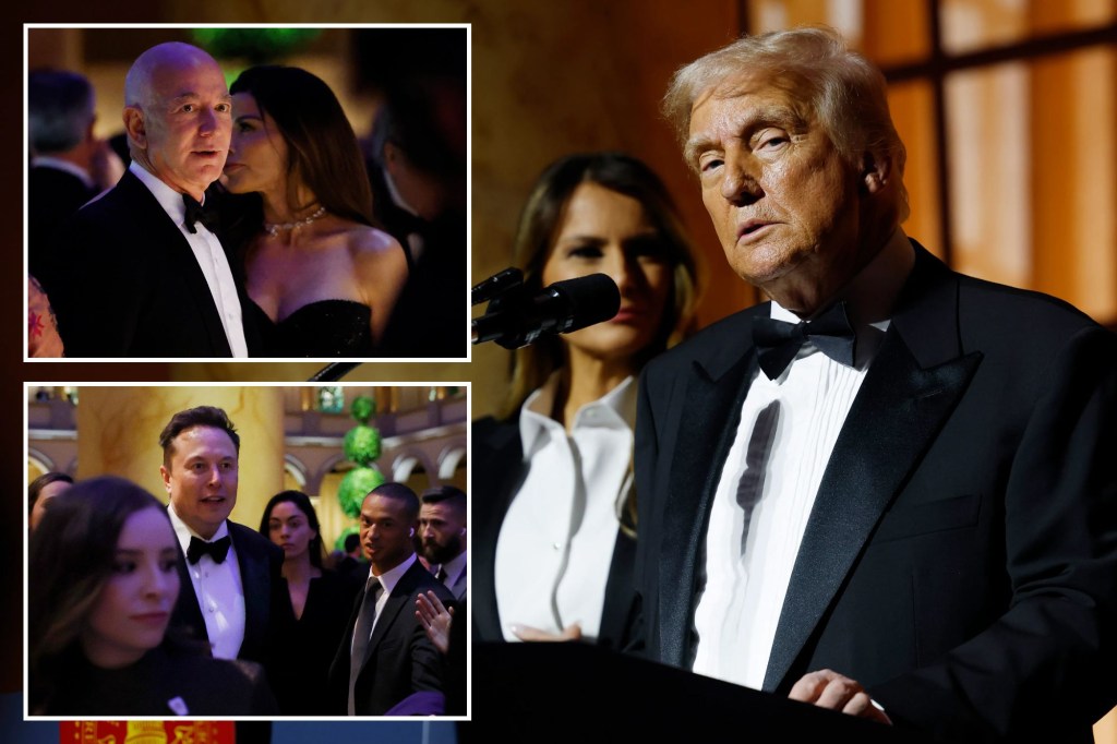 Trump speaks to loyal supporters at DC candlelight dinner night before inauguration