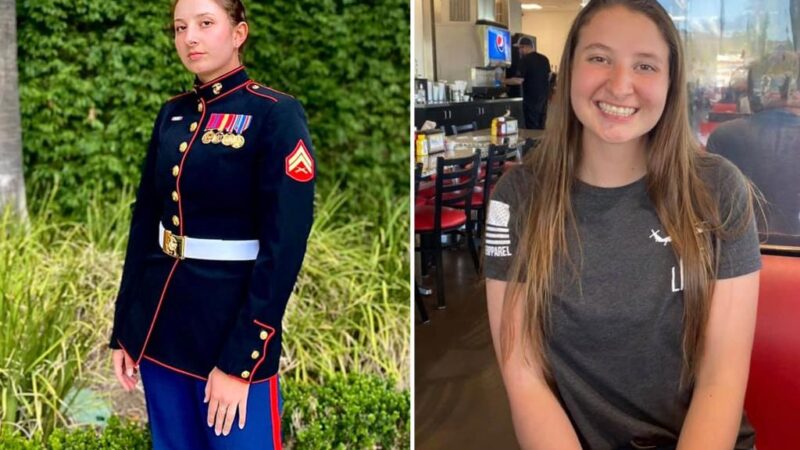 US Marine Jessie Mello killed in freak Colorado skiing accident while visiting family for holidays