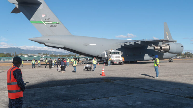 U.S. Military Planes Carrying Migrants Land in Guatemala