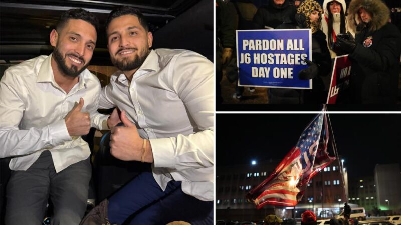 Two Jan. 6 prisoners, Andrew and Matthew Valentin, released from DC jail after Trump’s Day 1 pardon