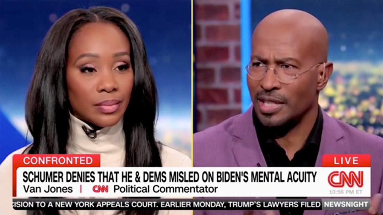 Van Jones scolds Schumer for ‘foolish’ claim Dems didn’t mislead on Biden