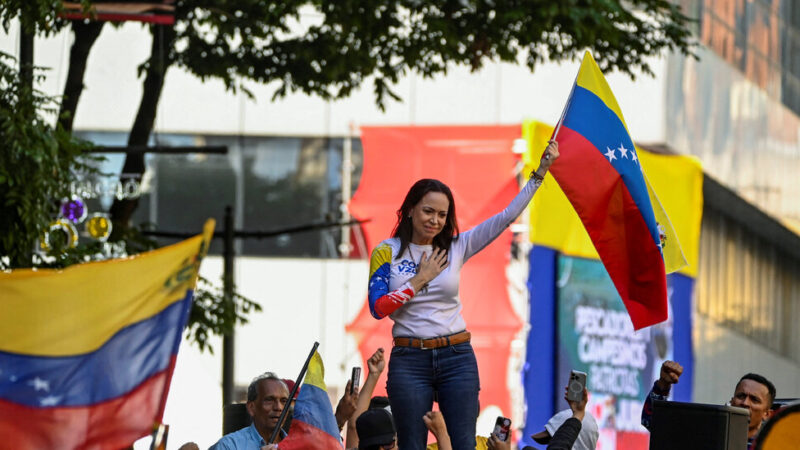 Venezuela’s Opposition Leader, Maria Corina Machado, Detained at Protest