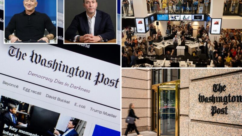 Washington Post ‘rudderless’ as Bezos’ paper engulfed by layoffs, talent exodus ahead of Trump’s second term