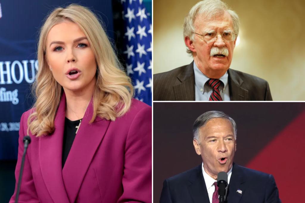 White House doubles down on stripping Bolton and Pompeo’s security details, says Trump ‘firm in his decision’ 