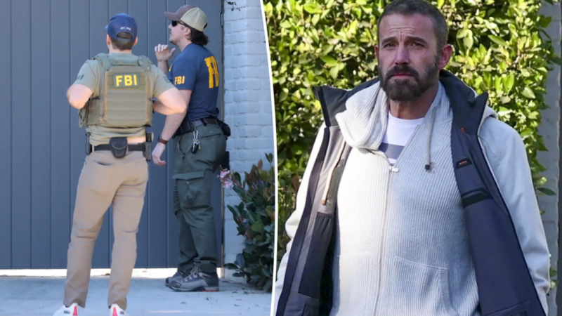 Why Ben Affleck’s Brentwood bachelor pad was visited by FBI agents and LA cops