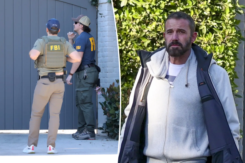 Why Ben Affleck’s Brentwood bachelor pad was visited by FBI agents and LA cops