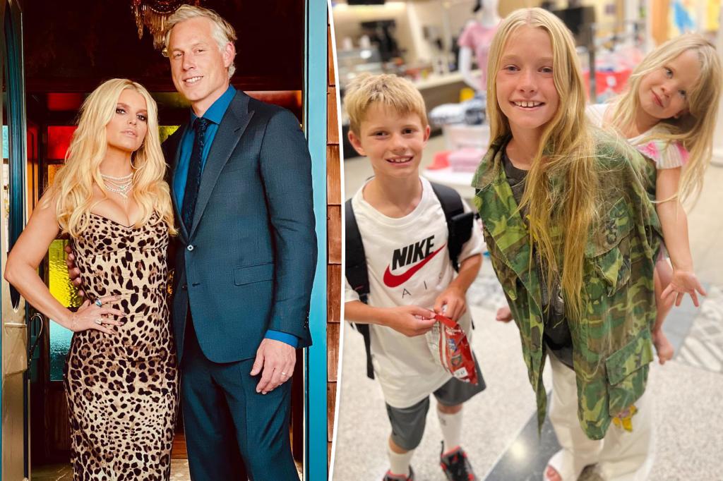 How Jessica Simpson, Eric Johnson are co-parenting 3 kids amid split: report