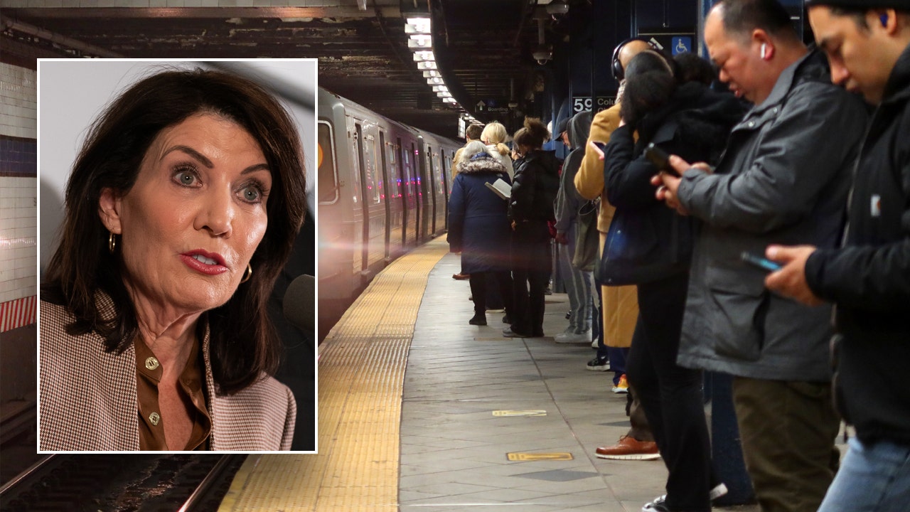 NY Gov. Hochul touts newly placed cameras in ‘every single subway car’