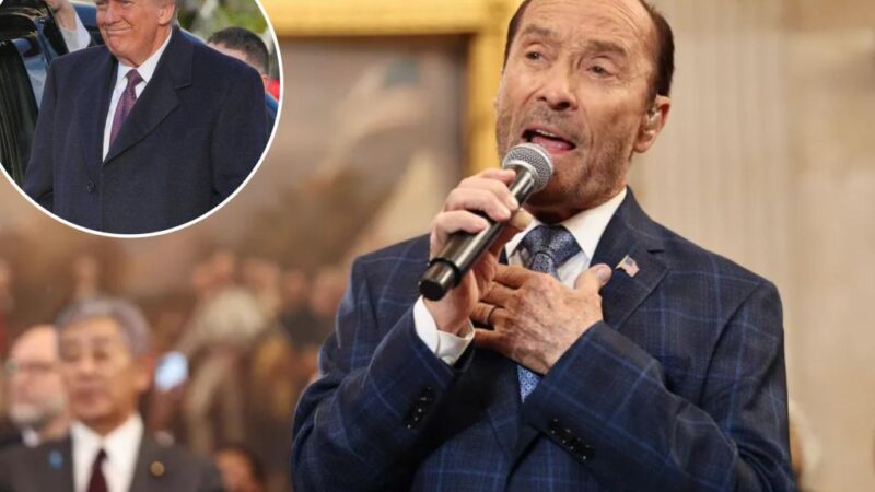 Lee Greenwood sings ‘God Bless the U.S.A’ at Trump inauguration