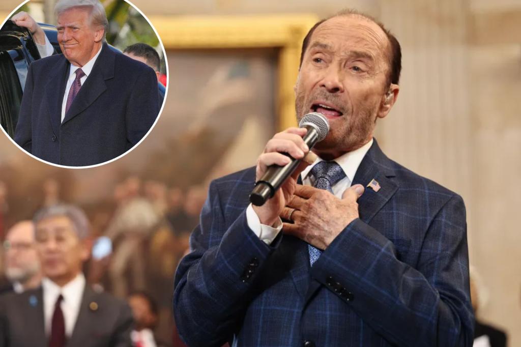 Lee Greenwood sings ‘God Bless the U.S.A’ at Trump inauguration