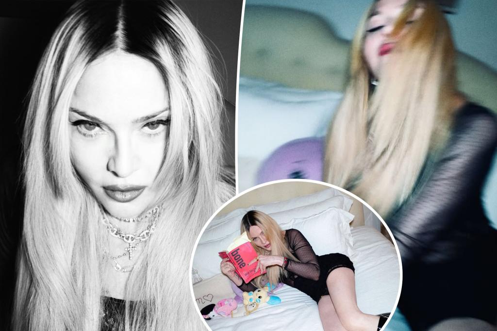 Madonna stuns as youthful goddess in sultry bedroom pics