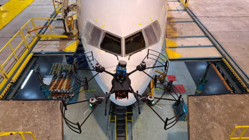 NASA Small Business Funding Enables Aircraft Inspection by Drone