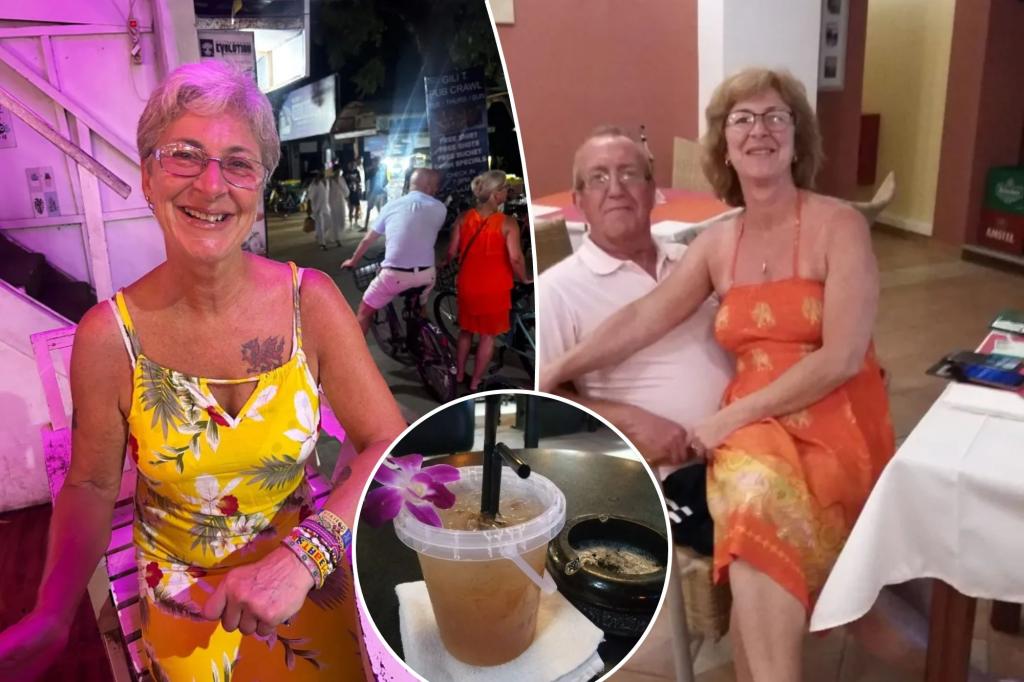 Gran’s Thai booze bucket warning after she was spiked and roamed hotel “naked”