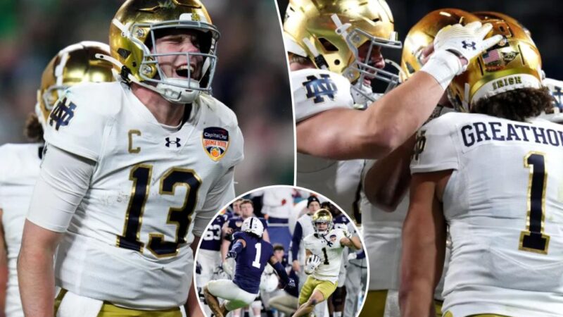 Notre Dame punches ticket to CFP national title game with win over Penn State