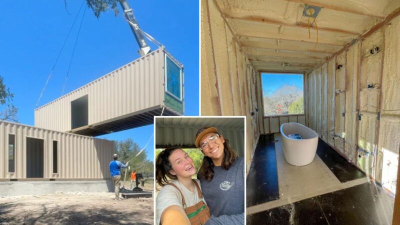 We built our dream home for $60K using two old shipping containers