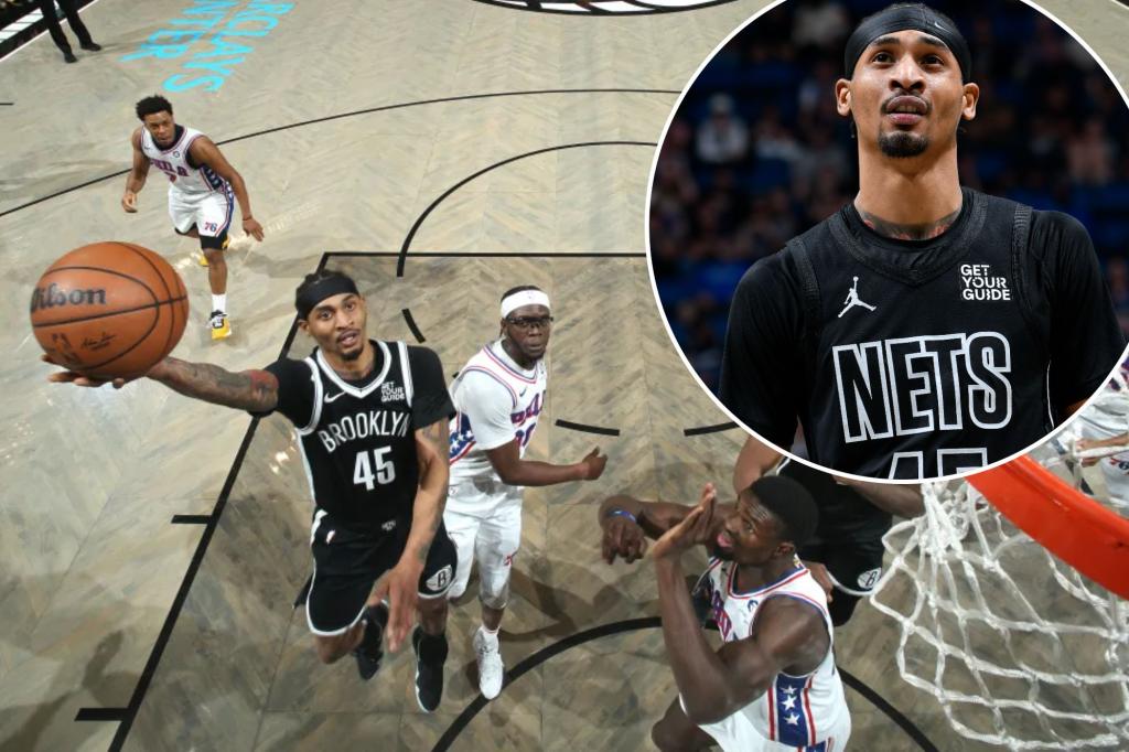 Keon Johnson capitalizing on chance due to Nets’ slew of injuries