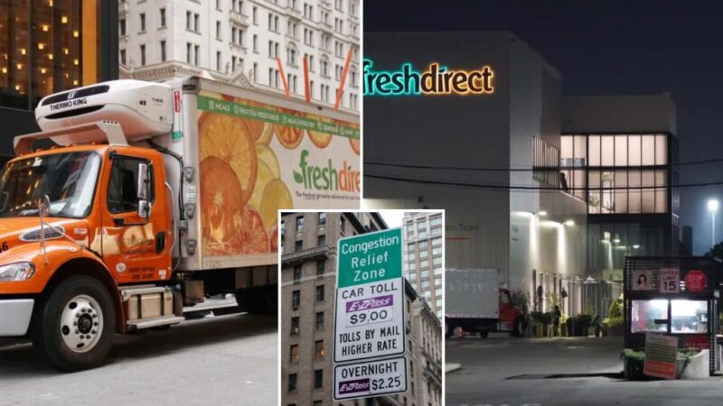 FreshDirect quietly slips in extra fee to customers in NYC congestion pricing zone