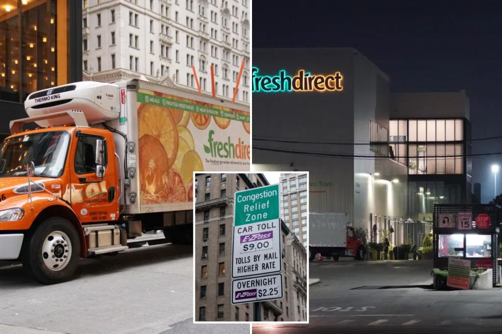 FreshDirect quietly slips in extra fee to customers in NYC congestion pricing zone