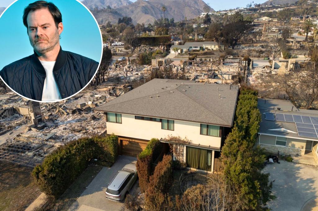 Bill Hader volunteers to help cover LA fires, discovers home was saved