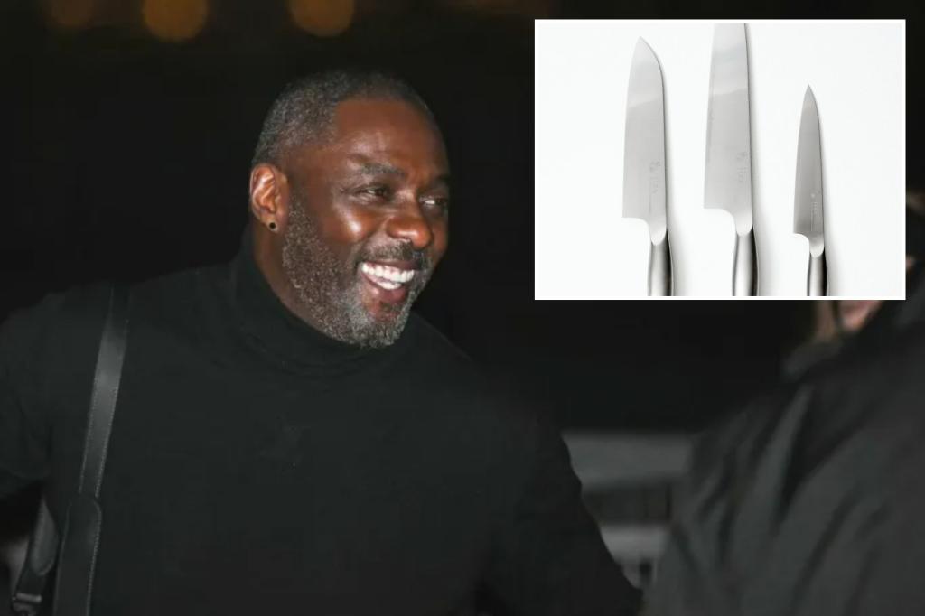 Actor Idris Elba suggests kitchen knives be blunted, others banned to prevent stabbings in UK