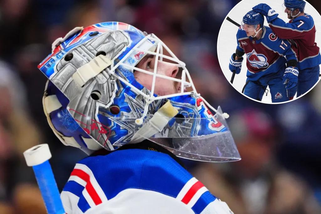 Rangers cough up lead late in deflating OT loss to Avalanche