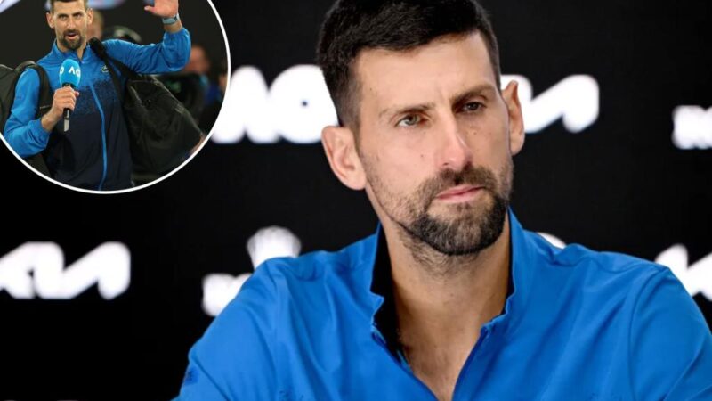 Novak Djokovic shuns on-court Australian Open interview after reporter’s insults