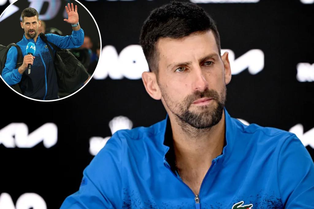 Novak Djokovic shuns on-court Australian Open interview after reporter’s insults