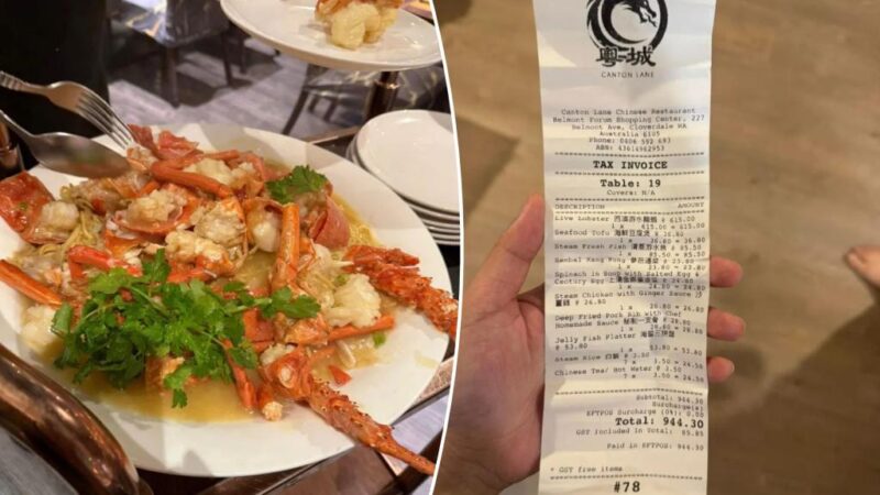 Woman fumes after Australian restaurant charges $380 for live lobster