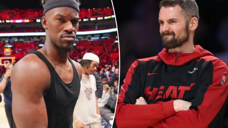 Jimmy Butler is joining Kevin Love in trolling on-going Heat saga