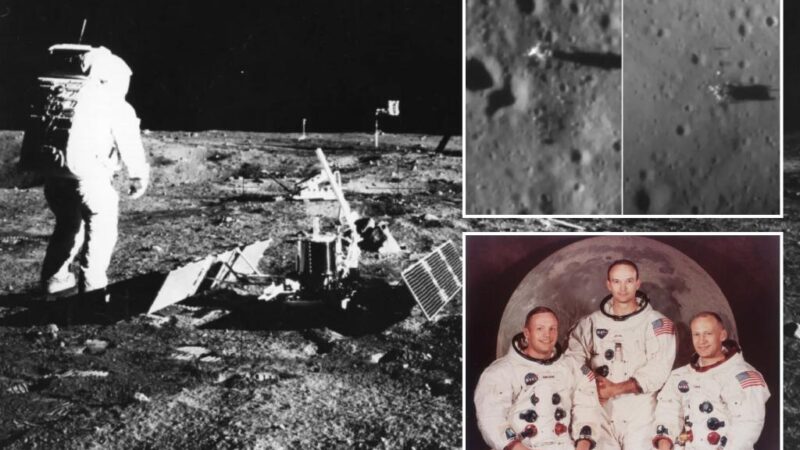 Orbiter photos show lunar modules from first 2 moon landings more than 50 years later