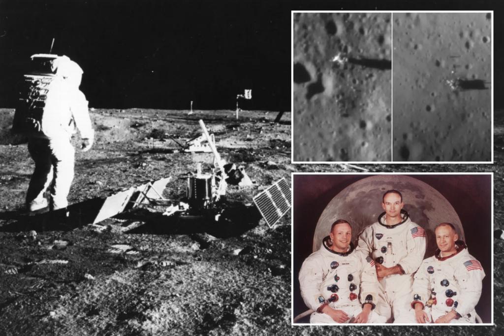 Orbiter photos show lunar modules from first 2 moon landings more than 50 years later