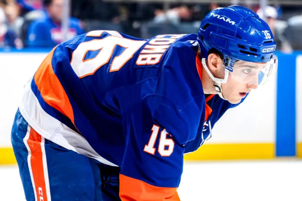 Islanders’ Marc Gatcomb makes NHL debut in place of ailing Jean-Gabriel Pageau