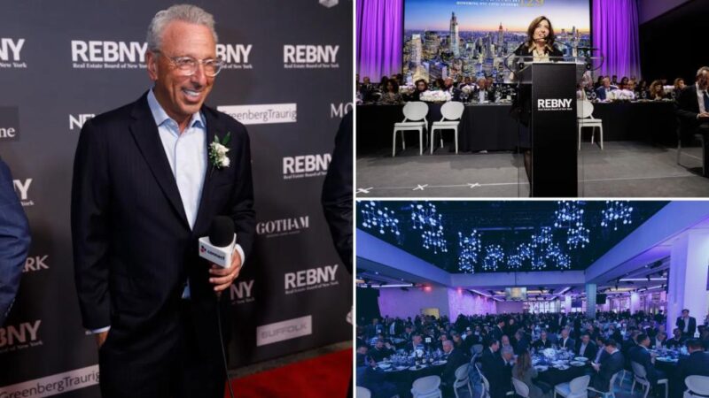 Real estate power players toast leasing bonanza, return-to-office surge at annual REBNY gala