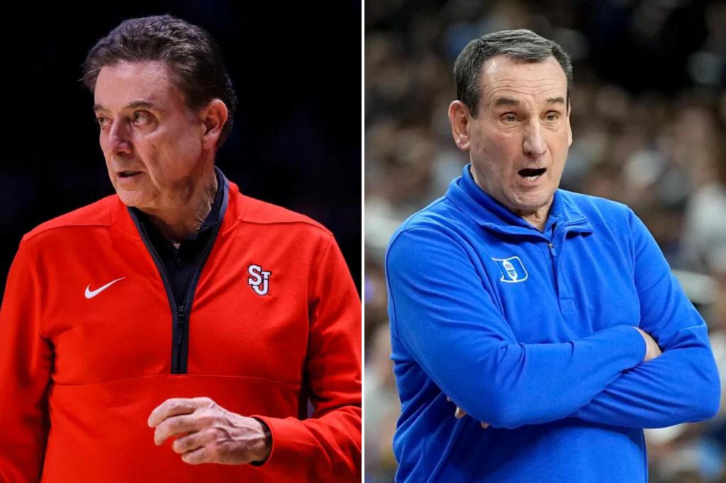 Pitino endorses Coach K’s merger proposal to create ‘mega basketball conference’