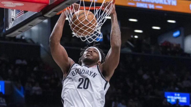 Nets’ Day’Ron Sharpe staying healthy, starting to make impact