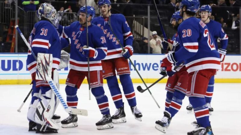 The Rangers are back — and just in time for playoff push